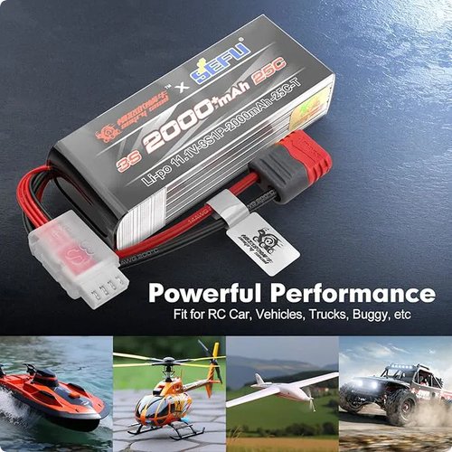 SEFU LIPO 3S, 11.1V, 2000MAH